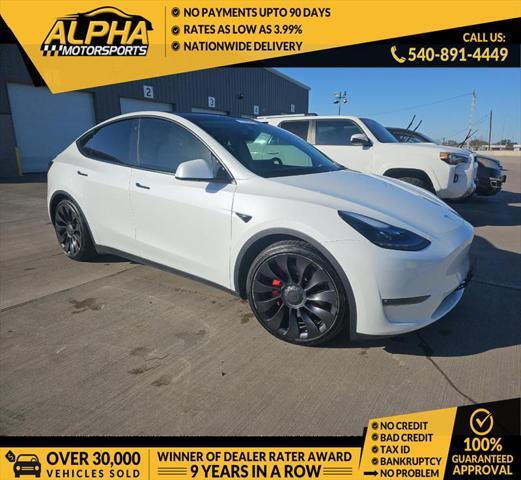 used 2022 Tesla Model Y car, priced at $23,900