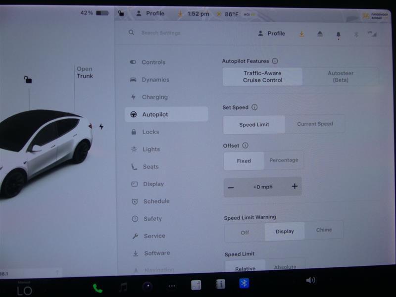 used 2021 Tesla Model Y car, priced at $21,000