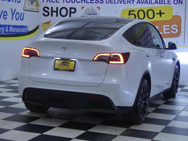 used 2021 Tesla Model Y car, priced at $22,200