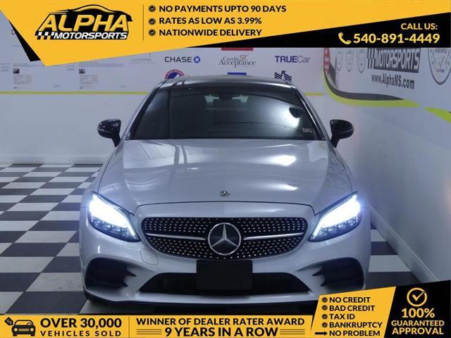 used 2021 Mercedes-Benz C-Class car, priced at $30,000
