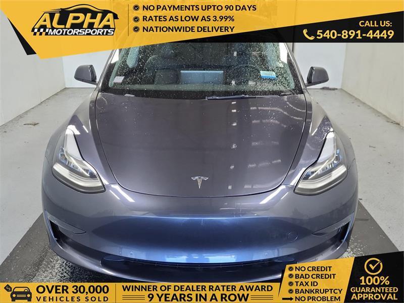 used 2022 Tesla Model 3 car, priced at $22,500