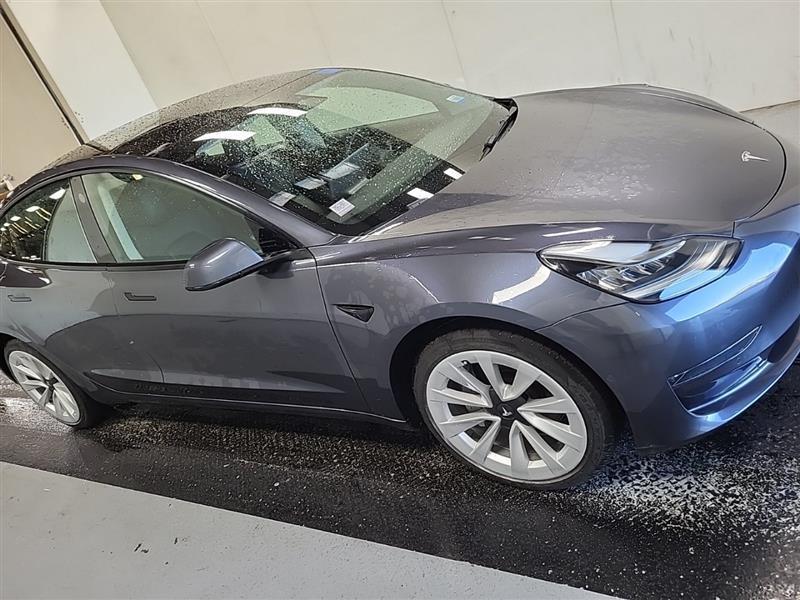 used 2022 Tesla Model 3 car, priced at $22,500