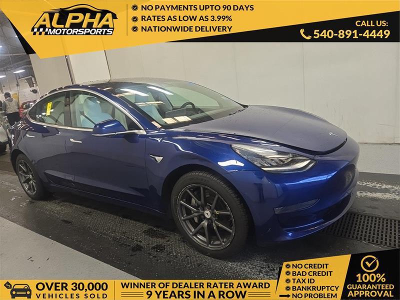 used 2019 Tesla Model 3 car, priced at $15,500