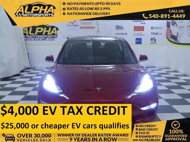 used 2018 Tesla Model 3 car, priced at $18,900