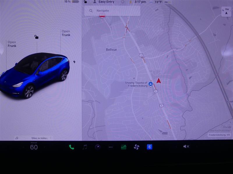 used 2021 Tesla Model Y car, priced at $23,600