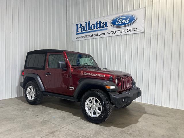 used 2021 Jeep Wrangler car, priced at $32,500