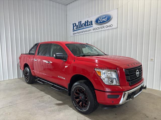 used 2021 Nissan Titan car, priced at $34,500