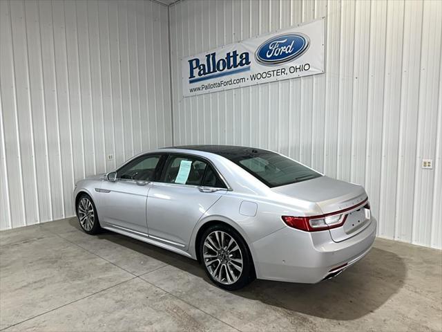 used 2017 Lincoln Continental car, priced at $24,000