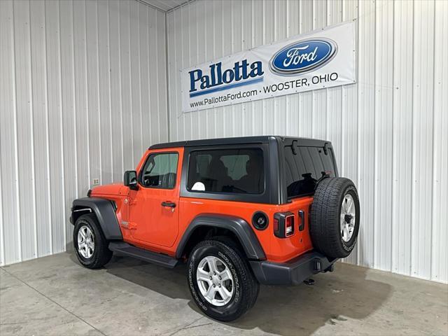 used 2018 Jeep Wrangler car, priced at $27,000