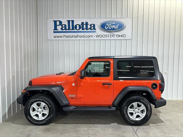 used 2018 Jeep Wrangler car, priced at $27,000