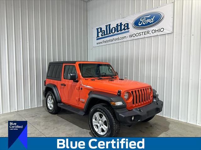 used 2018 Jeep Wrangler car, priced at $27,000