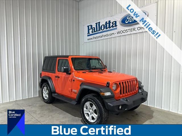 used 2018 Jeep Wrangler car, priced at $26,000