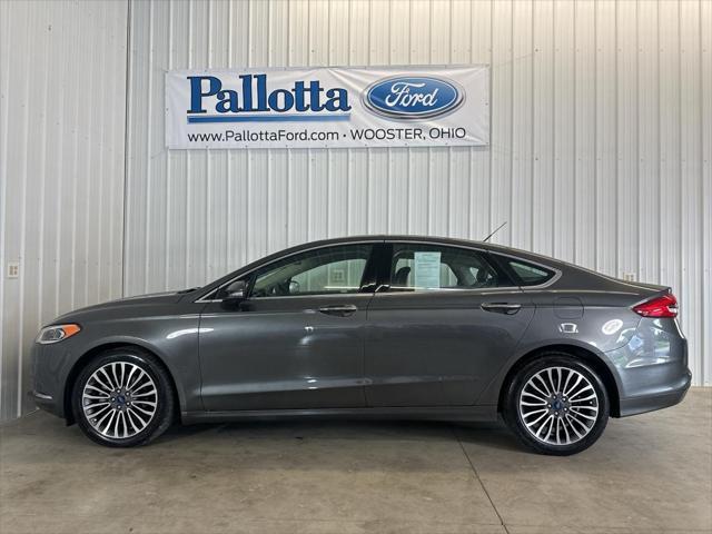 used 2018 Ford Fusion car, priced at $18,500