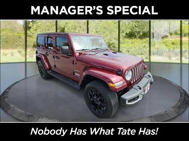 used 2021 Jeep Wrangler Unlimited car, priced at $32,500