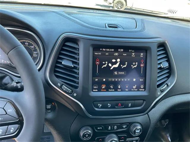 used 2023 Jeep Cherokee car, priced at $23,900