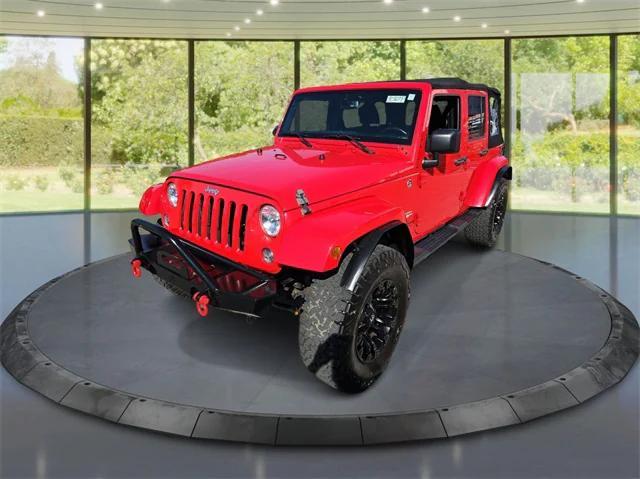 used 2015 Jeep Wrangler Unlimited car, priced at $19,987