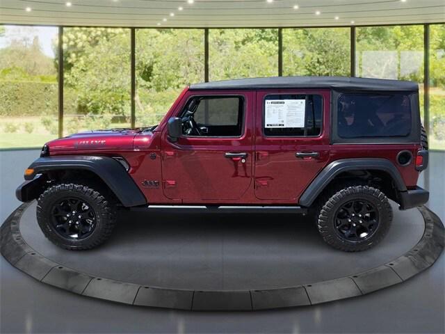 used 2022 Jeep Wrangler Unlimited car, priced at $34,987