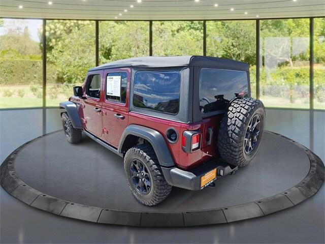 used 2022 Jeep Wrangler Unlimited car, priced at $34,987