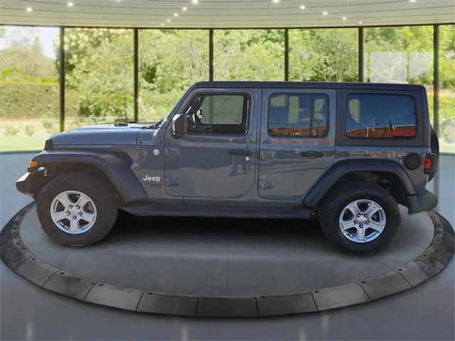 used 2020 Jeep Wrangler Unlimited car, priced at $26,900