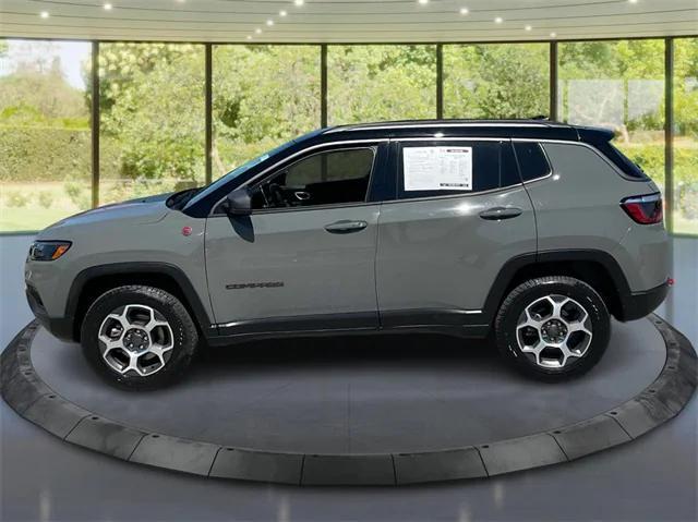 used 2022 Jeep Compass car, priced at $23,400