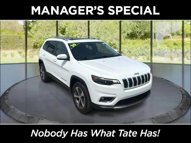 used 2020 Jeep Cherokee car, priced at $21,900