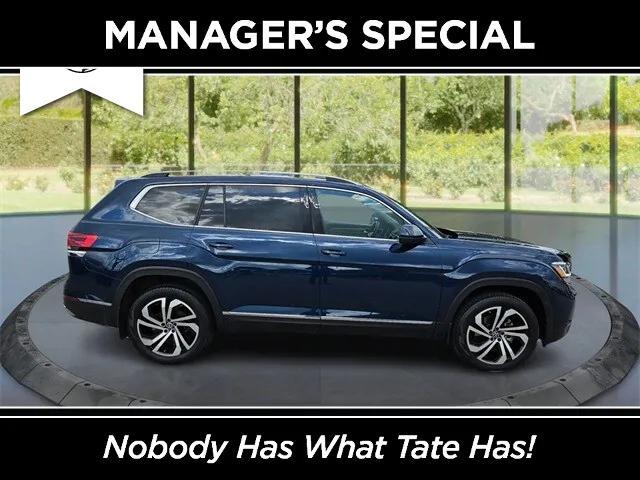 used 2021 Volkswagen Atlas car, priced at $27,900