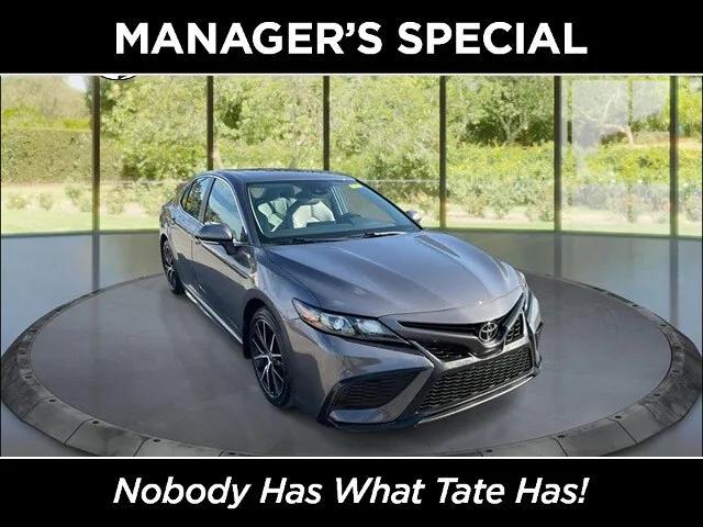 used 2021 Toyota Camry car, priced at $22,900