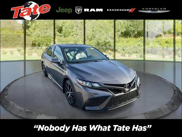 used 2021 Toyota Camry car, priced at $22,900