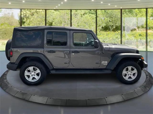 used 2021 Jeep Wrangler Unlimited car, priced at $27,600