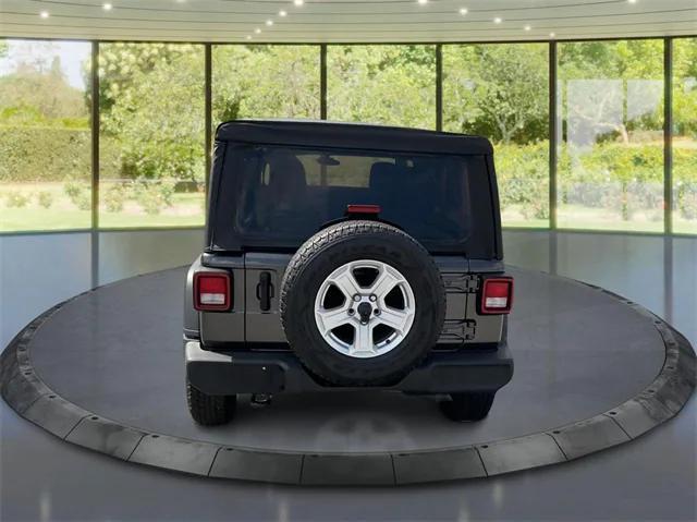 used 2021 Jeep Wrangler Unlimited car, priced at $27,600