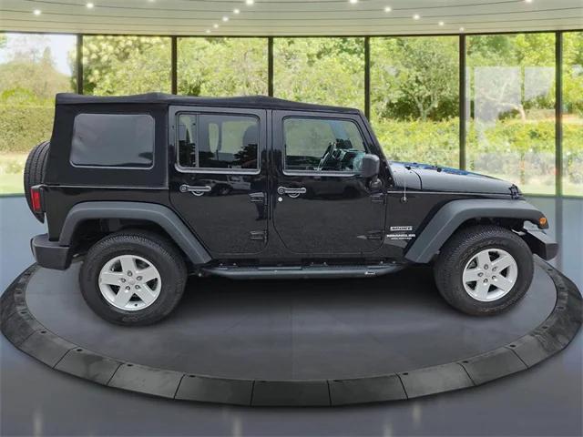 used 2017 Jeep Wrangler Unlimited car, priced at $19,400