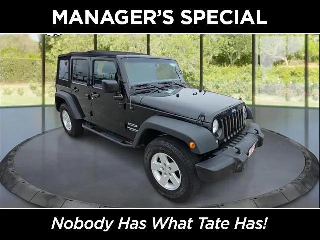 used 2017 Jeep Wrangler Unlimited car, priced at $19,400