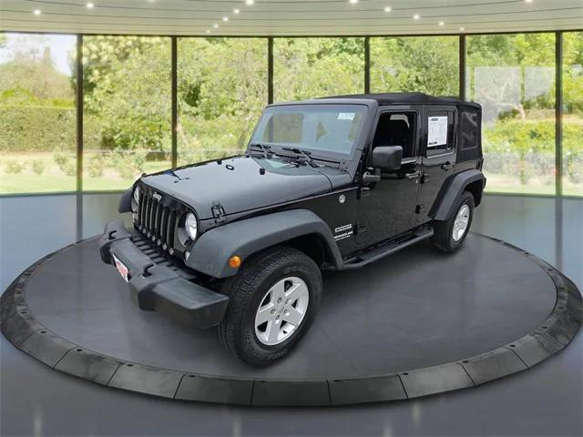 used 2017 Jeep Wrangler Unlimited car, priced at $19,400