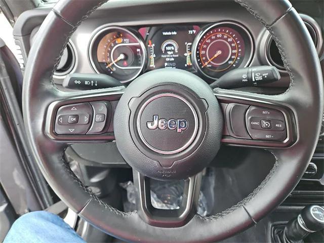 used 2021 Jeep Wrangler car, priced at $25,890
