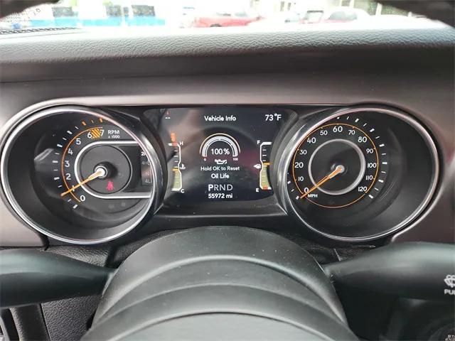 used 2021 Jeep Wrangler car, priced at $25,890