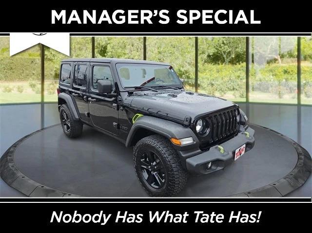 used 2021 Jeep Wrangler Unlimited car, priced at $22,900
