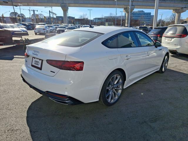 new 2025 Audi A5 Sportback car, priced at $51,980