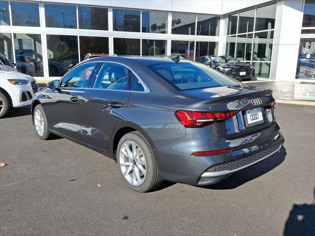 new 2025 Audi A3 car, priced at $41,990