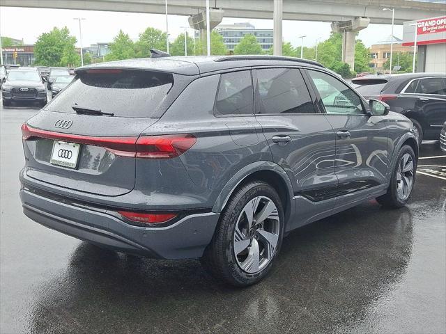new 2025 Audi Q6 e-tron car, priced at $77,155
