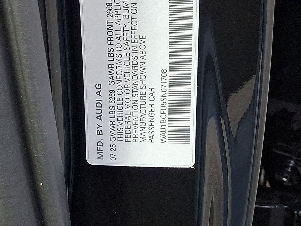 new 2025 Audi A5 car, priced at $53,900