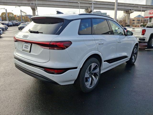 new 2025 Audi Q6 e-tron car, priced at $75,425