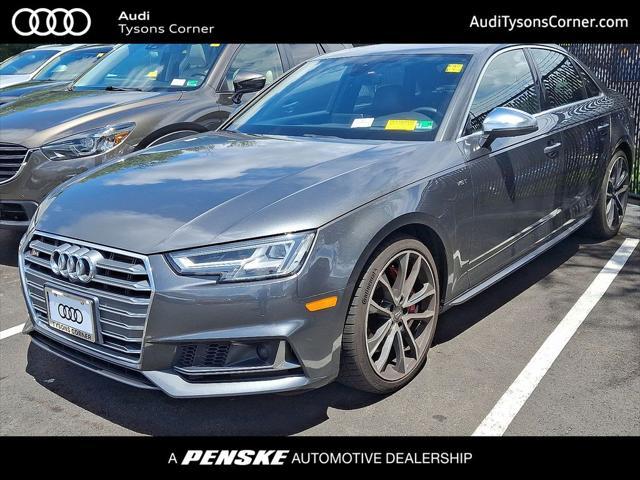used 2018 Audi S4 car, priced at $27,420