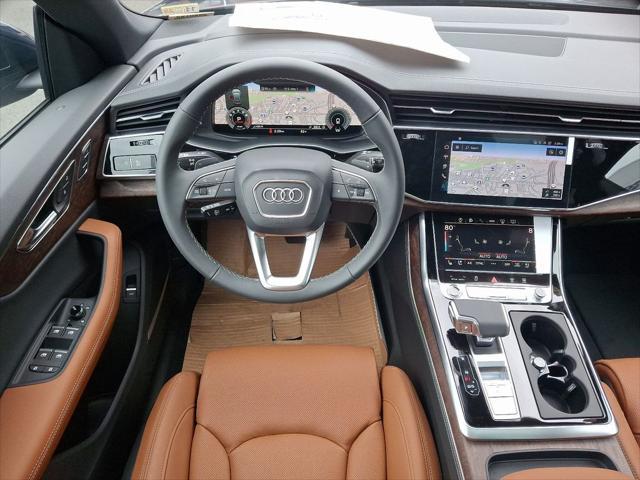 new 2025 Audi Q8 car, priced at $89,215