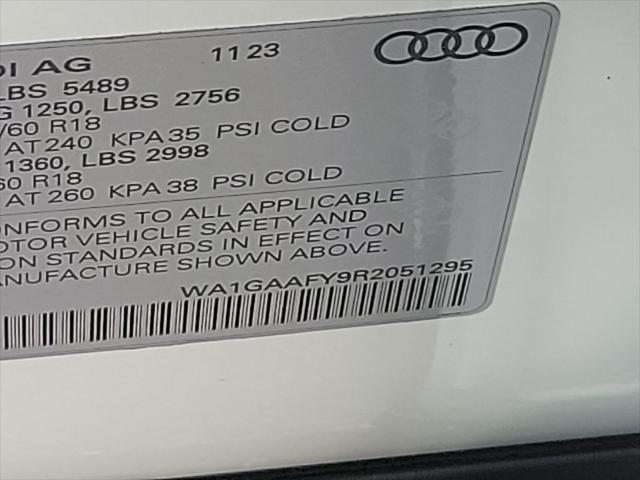 new 2024 Audi Q5 car, priced at $52,590