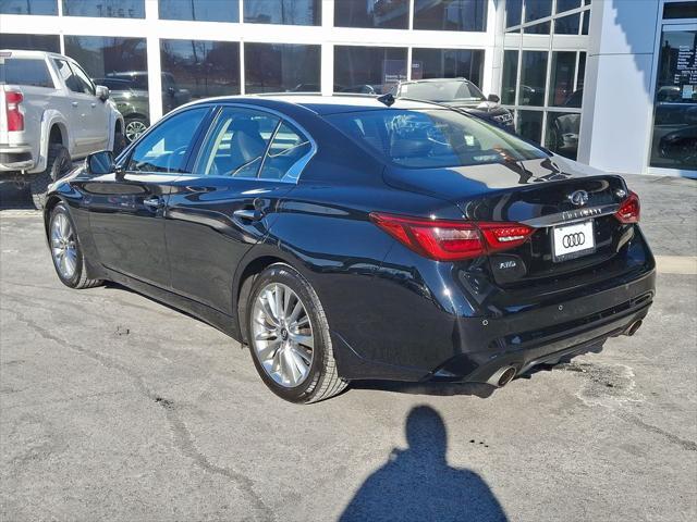 used 2022 INFINITI Q50 car, priced at $23,992