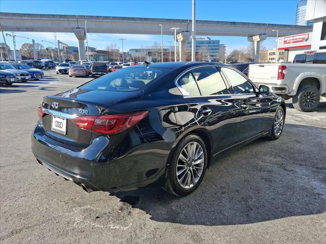 used 2022 INFINITI Q50 car, priced at $23,992