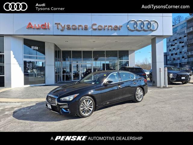 used 2022 INFINITI Q50 car, priced at $23,992