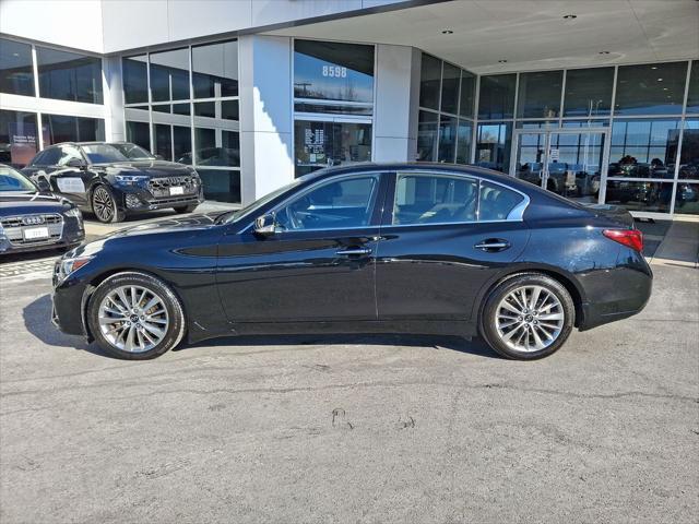 used 2022 INFINITI Q50 car, priced at $23,992