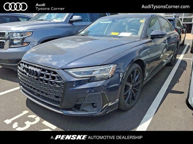 used 2022 Audi A8 car, priced at $58,420