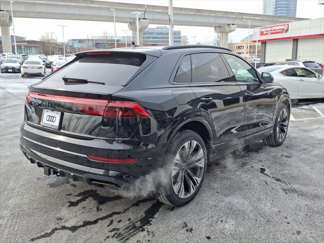 new 2025 Audi Q8 car, priced at $86,705